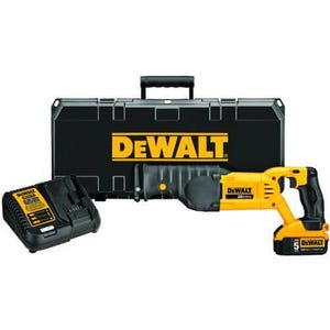 DeWALT® 12V MAX* DCS380P1 Cordless Reciprocating Saw Kit, 1-1/8 in L Stroke, 0 to 3000 spm, Orbital Cut, 20 VDC, 18 in OAL