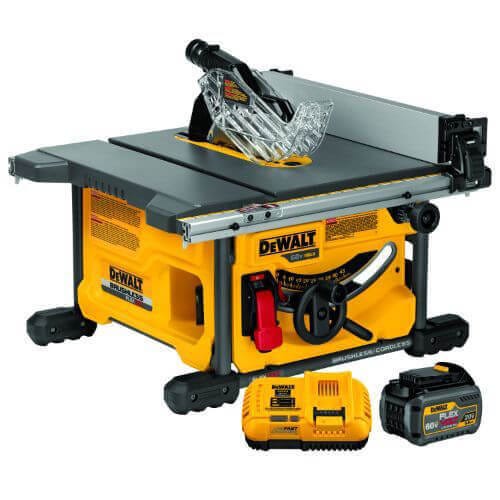 DeWALT 60V MAX DCS7485T1 Table Saw Kit
