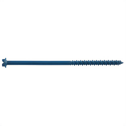 DeWALT® DFM12704 UltraCon®+ Screw Anchor, 3/16 in dia, 2-1/4 in OAL, Hex Head Drive, Carbon Steel