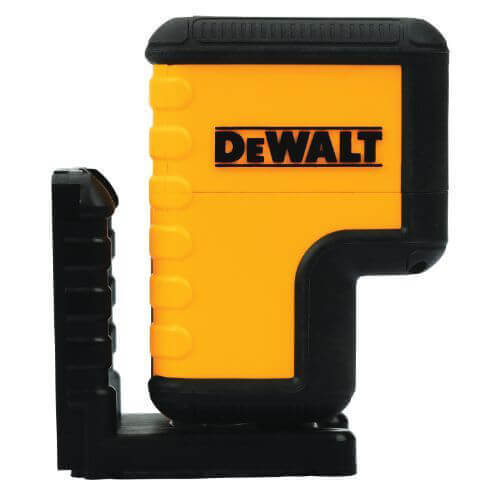 DeWALT® DW08302 3-Spot Self-Leveling Point Laser Level Kit, 100 ft Measuring, 1/4 in at 100 ft Accuracy, 1.5 VDC AA Alkaline