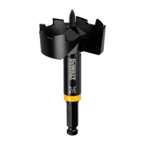 DeWALT® DW1635 Heavy Duty Self-Feed Wood Drill Bit, 1-3/4 in dia, 6 in OAL, 7/16 in Shank