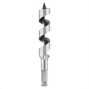 DeWALT® DW1692 Long Power Ship Auger Bit, 1-1/2 in dia, 17 in OAL, 12 in L Hollow Center Flute, 7/16 in Shank