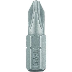 DeWALT® DW2002B10 Insert Bit, #2 Phillips® Point, Standard Shank, Steel
