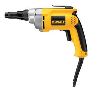 DeWALT® DW269 Heavy Duty VSR Screwdriver, 344 in-lb Torque, 240V AC, 11.9 in OAL