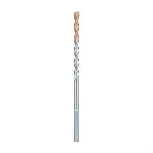 DeWALT® DW5230 2-Cutter Premium Percussion Masonry Drill Bit, 3/8 in Drill Bit, 3/8 in Round with 3-Flat Shank, 4 in D Cutting