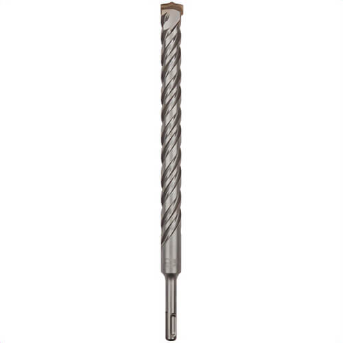 DeWALT® DW5468 2-Cutter Hammer Drill Bit, 1-1/8 in Drill Bit, SDS-Plus® Shank, 8 in D Cutting, 10 in OAL