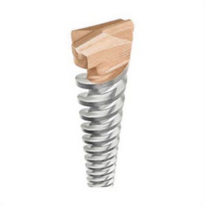 DeWALT® DW5705 2-Cutter Rotary Hammer Drill Bit, 1/2 in Drill Bit x 22 in L, 3/4 in Spline Shank, Carbide