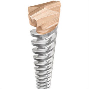 DeWALT® DW5804 2-Cutter Hammer Drill Bit, 1/2 in Drill Bit, 45/64 in SDS-Max® Shank, 16 in D Cutting, 21-1/2 in OAL