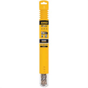 DeWALT® HIGH IMPACT CARBIDE™ DW5821 4-Cutter Hammer Drill Bit, 1-1/8 in Drill Bit, 1-1/8 in SDS-Max® Shank, 10 in D Cutting, 15 in OAL