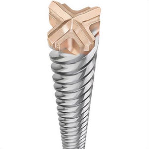DeWALT® HIGH IMPACT CARBIDE™ DW5822 Hammer Drill Bit, 1-1/8 in Drill Bit, 1-1/8 in SDS-Max® Shank, 18 in D Cutting, 22-1/2 in OAL