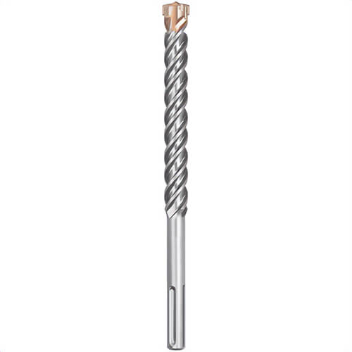 DeWALT® DW5831 4-Cutter Hammer Drill Bit, 2 in Drill Bit, 2 in SDS-Max® Shank, 18 in D Cutting, Carbide Cutting Edge, 22-1/2 in OAL