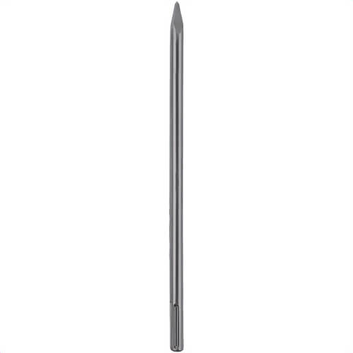 DeWALT® DW5833B15 Bull Point Chisel, 3/4 in dia Bit, SDS Max® Shank, Use with SDS Max® Demolition Hammer, Steel, Silver