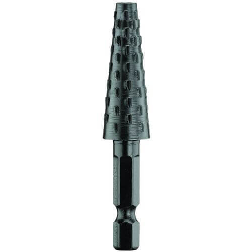 DeWALT® DWA4971 HP™ Conical Radius End Rotary File, Fine Diamond Cut Tooth Style, 1/2 in dia Cutting, 1/4 in dia Shank, Steel