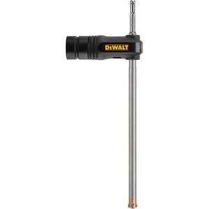 DeWALT® DWA54058 Hollow Hammer Drill Bit, 5/8 in Drill Bit, 25/64 in SDS-Plus® Shank, 9-3/4 in D Cutting, Steel Cutting Edge