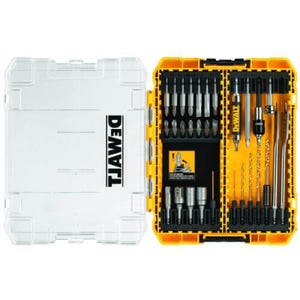 DeWALT® Rapid Load® DWAMF1232RL Compact Magnetic Screwdriver Bit Set with Medium ToughCase®+ System, 32 pc
