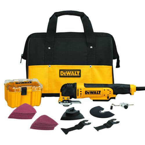 DeWALT® DWE315K Oscillating Multi-Tool Kit, 22000 OPM Speed