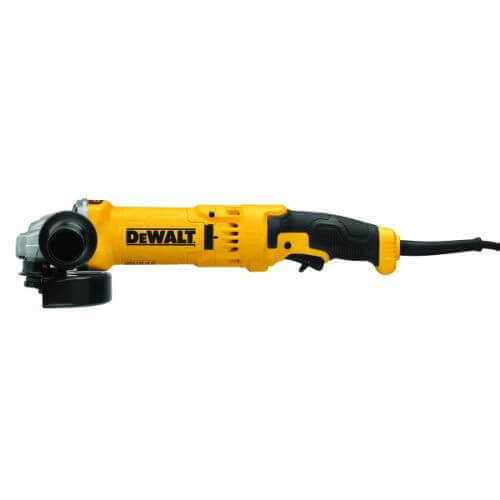 DeWALT® DWE43115 High Performance Angle Grinder, 4-1/2 to 5 in dia Wheel, 5/8-11 UNC Arbor/Shank, 120 VAC, Black/Yellow