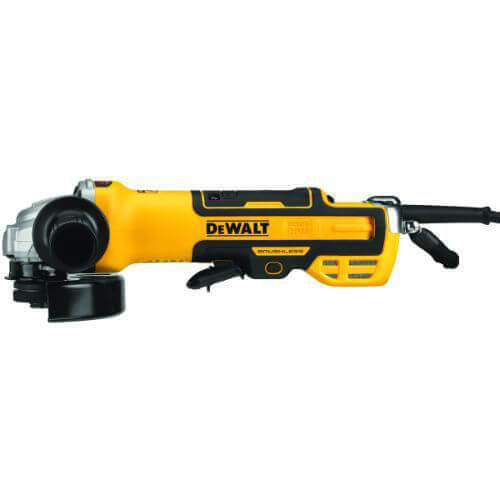DeWALT® DWE43214NVS Brushless Corded Small Angle Grinder with Kickback Brake, No Lock and Variable Speed, 5 in dia Wheel