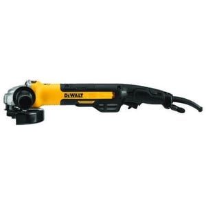 DeWALT® DWE43265N Brushless Corded Small Angle Grinder with Kickback Brake and No Lock-On, 6 in dia Wheel, 120 VAC, Black/Yellow