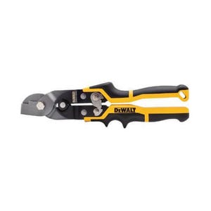 DeWALT® DWHT14690 V Notched, 24 ga Cutting, 1 in L Jaw, 30°  Notch, 9-1/2 in OAL, Forged Steel Handle