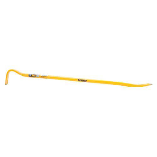DeWALT® DWHT55131 Double End Wrecking Bar, Beveled/Prying Tip, 36 in OAL, Carbon Steel