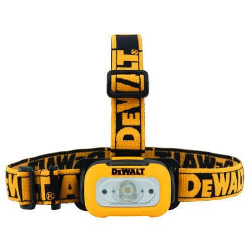 DeWALT® DWHT81424 Headlamp, LED Bulb, Plastic Housing, 200 Lumens