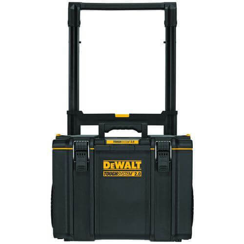 DeWALT® DWST08450 ToughSystem® 2.0 Rolling Toolbox, 16-5/8 in H x 23-7/8 in W, 210 Load Capacity, 8 Wheels, 8 in Wheels