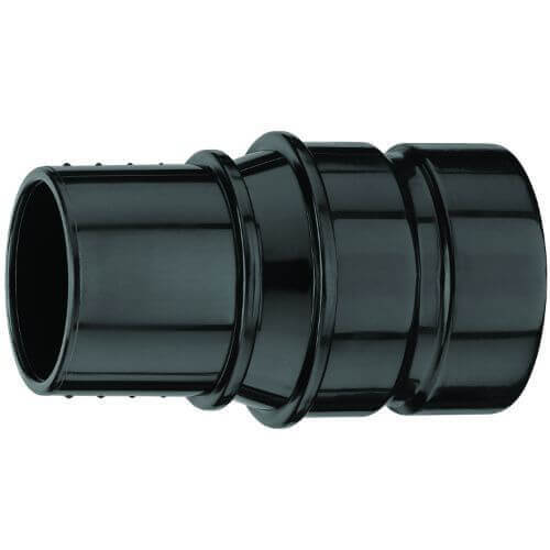 DeWALT® DWV9130 Tool Adapter, 9-1/2 in L, 35 mm, Use with DWV9000 Universal Connector and DeWALT® Dust Extractor, Black