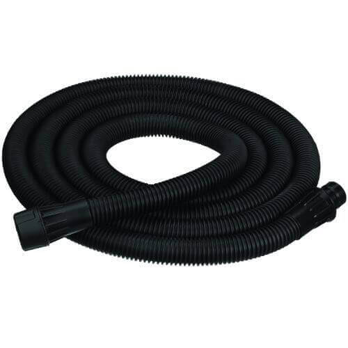 DeWALT® DWV9316 1 pc Anti-Static Hose, 1-1/4 in dia x 15 ft L Hose, For Use with DWV012 Dust Extractor, Plastic, Black