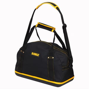 DeWALT® DXFP104001 Fall Protection Zippered Gear Bag with Carrying Handle, Wear Resistant, Black/Gold