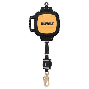 DeWALT® DXFP210221-080 D200 SRL Self-Retracting Lifeline, Leading Edge, Galvanized Cable, Black/Gold, 80 ft