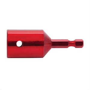 DeWALT® PFM2201150 Socket Driver, for use with Hangermate® Wood Rod Hangers, 1/4 in, 3/8 in Rod, Steel, Red