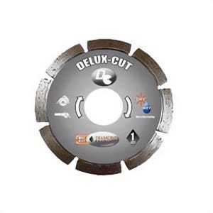 Core Cut Delux-Cut 21002 Dry Small Diameter Diamond Blade, 4-1/2 in Blade, 7/8 in, 0.08 in W x 0.31 in D Cutting