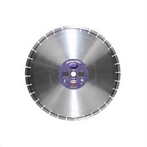 Core Cut 36823 Diamond Blade, Wet, Series: Imperial Purple, 20 in Blade dia, 0.14 in Cutting Width, 0.312 in Cutting Depth