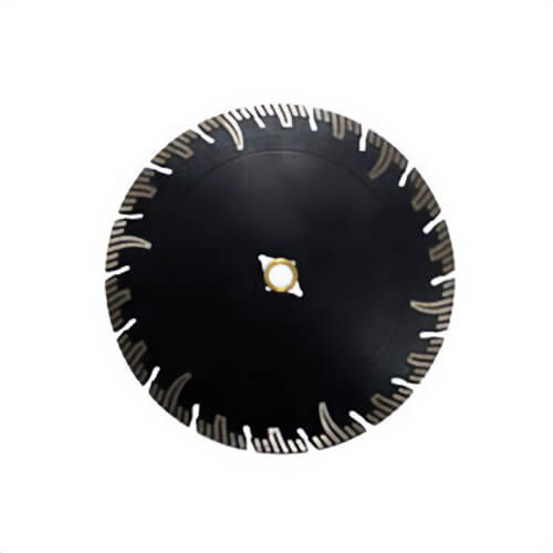 Core Cut® 73961 PREMIUM Black Dry Turbo diamond Blade, 6 in dia Blade, 0.08 in W x 0.275 in D Cutting, 7/8 in Arbor/Shank