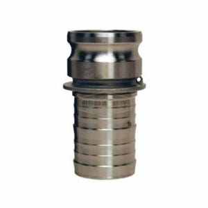 Dixon® 100-E-SS Boss-Lock™ Type E Cam and Groove Adapter, 1 in, Male Adapter x Hose Shank, 316 Stainless Steel, Domestic