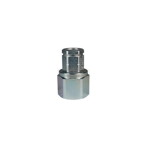 Dixon® 10CVVBF10 DQC CVV European Interchange Female Coupler, 1-1/4-11 Nominal, Female BSPP, Steel