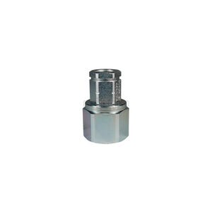 Dixon® 10CVVBF10 DQC CVV European Interchange Female Coupler, 1-1/4-11 Nominal, Female BSPP, Steel