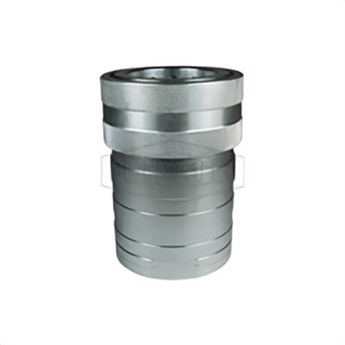 Dixon® 10HF10 DQC H Industrial Interchange High Volume Female Coupler, 1-1/4-11-1/2 Nominal, Female NPTF, Steel
