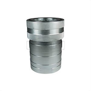Dixon® 10HF10 DQC H Industrial Interchange High Volume Female Coupler, 1-1/4-11-1/2 Nominal, Female NPTF, Steel