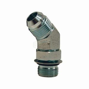 Dixon® 1240-06-06 Elbow, 9/16-18 Nominal, Male SAE O-Ring Boss™ x Male JIC, Steel, Domestic