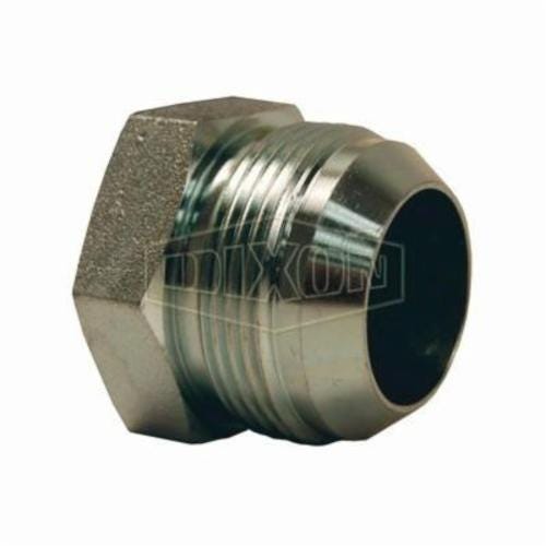 Dixon® 1254-06H Screw Thread Plug, 9/16-18 Nominal, Male JIC, Steel, Domestic