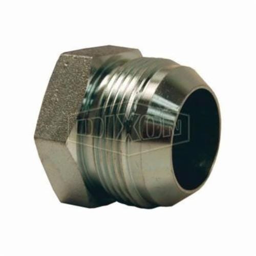 Dixon® 1254-16H Screw Thread Plug, 1-5/16-12 Nominal, Male JIC, Steel, Domestic