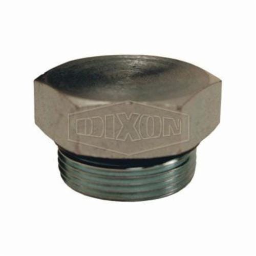 Dixon® 1255-32H O-Ring Boss Plug, 2-1/2-12 Nominal, Steel, Domestic