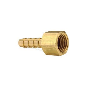 Dixon® 1260808C Gasket Seat Hose Barb, 1/2 in, Female NPSM Swivel x Hose Barb, Brass, Domestic