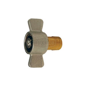 Dixon® Aeroquip® 12WF12-B 7800 Interchange Hydraulic Coupling, 1-1/2-11-1/2 Nominal, FNPT, Brass, Domestic