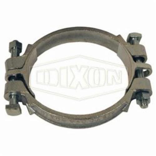 Dixon® 431 2-Bolt Clamp with Saddle, 3-50/64 to 4-4/64 in Nominal, Iron Band, Domestic