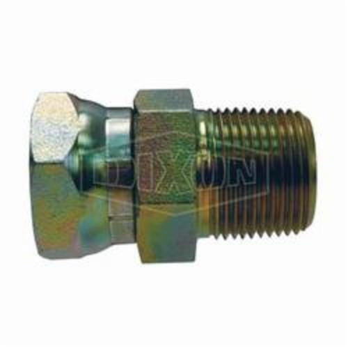 Dixon® 1404-24-24 Swivel Nut, 1-1/2-11-1/2 Nominal, Male NPTF x Female NPSM, Steel, Domestic