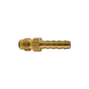 Dixon® 1420508C Hose Barb, 1/2-20 x 5/16 in, 45° Male SAE UNF x Hose Barb, Brass, Domestic