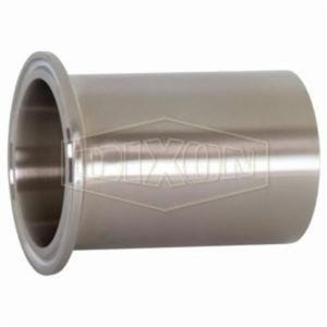 Dixon® 14WLMP-R250 Light Duty Clamp Ferrule, 2-1/2 in Nominal, Clamp x Weld End Style, 316L Stainless Steel, Domestic